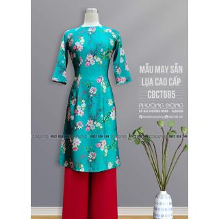 Áo Dài Cách Tân Lụa Cao Cấp CBCT685